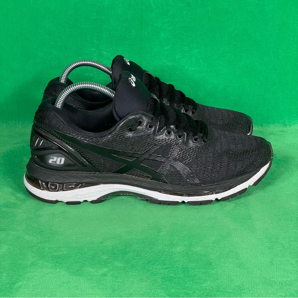 ASICS Men's Gel-Nimbus 20 Running Shoes Black Size 9.5